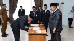 Bupati Bahrul Ilmi Tekankan Integritas dan Inovasi pada Pejabat yang Baru Dilantik