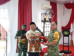 Bupati Batola dan Wabup Dampingi Sterad Tinjau TMMD ke-126 di Wanaraya